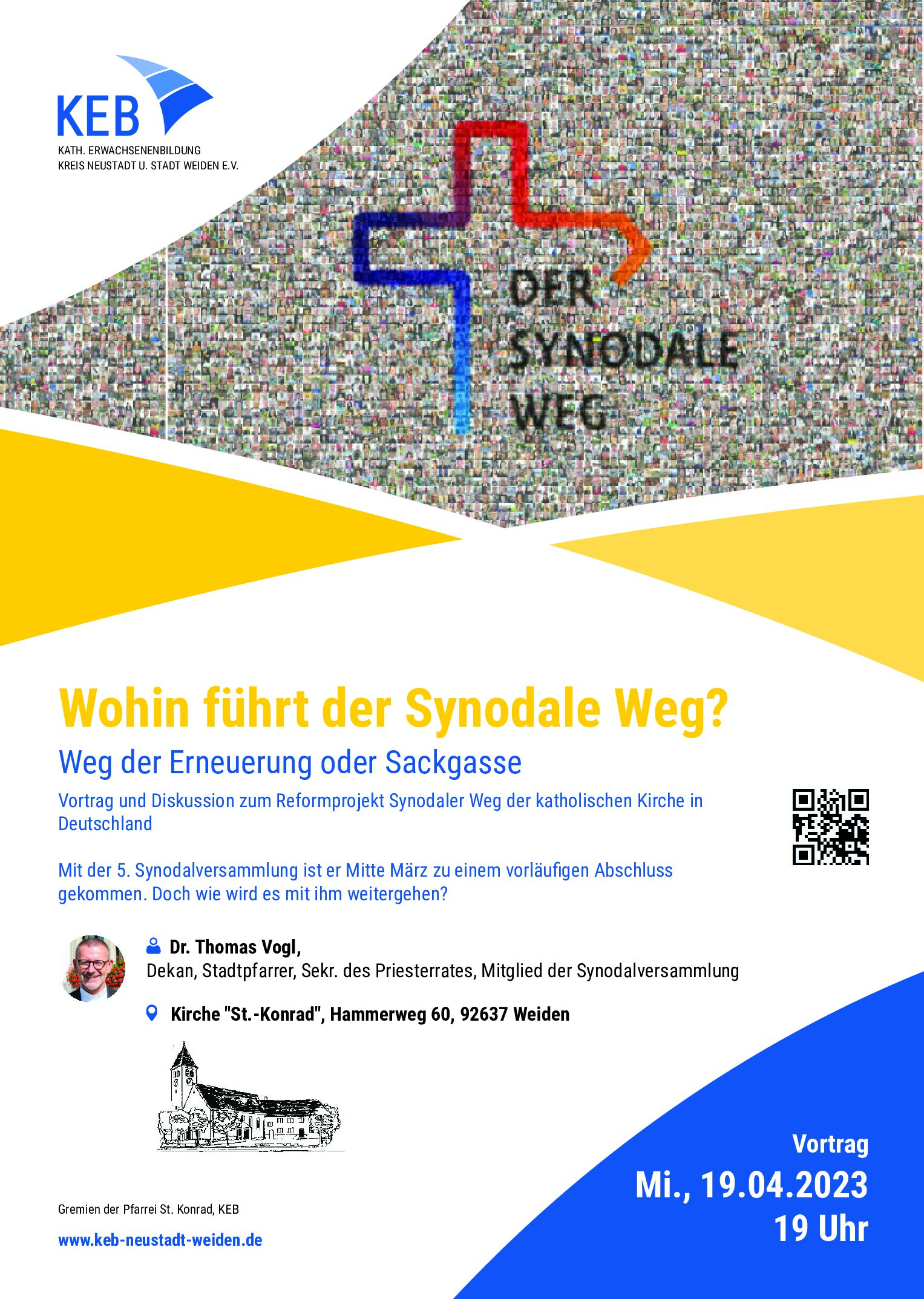 Plakat23 Synodaler Weg - Vogl