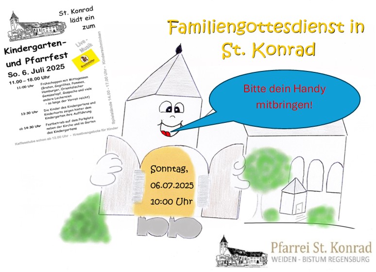 Flyer Pfarrfest 2025