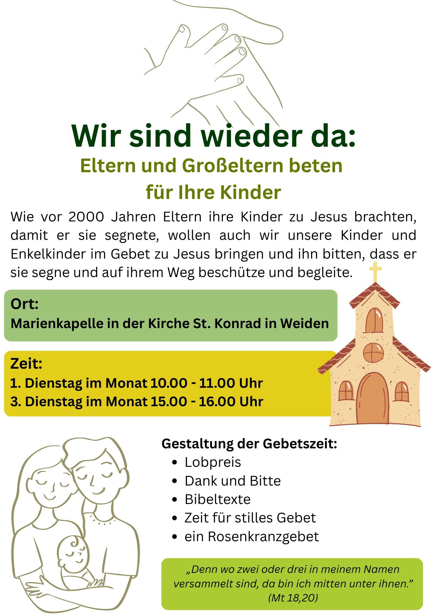 Beten für Kinder_für Status_ohne erster Termin